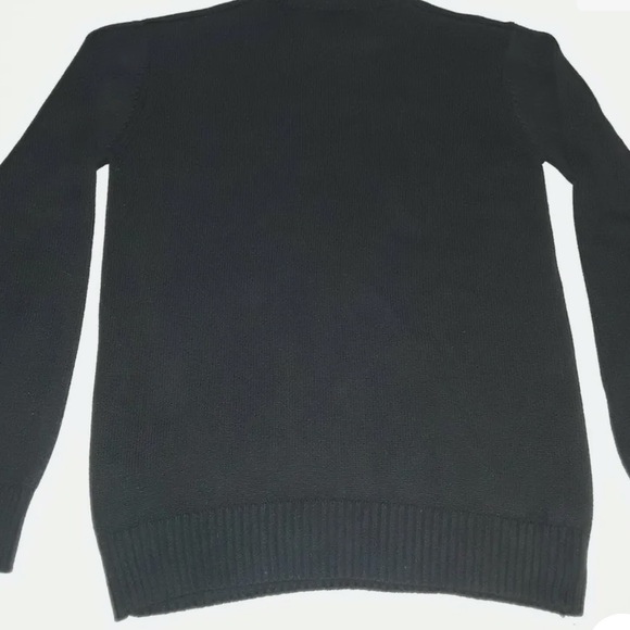 New men panda black knit sweater - Picture 2 of 6